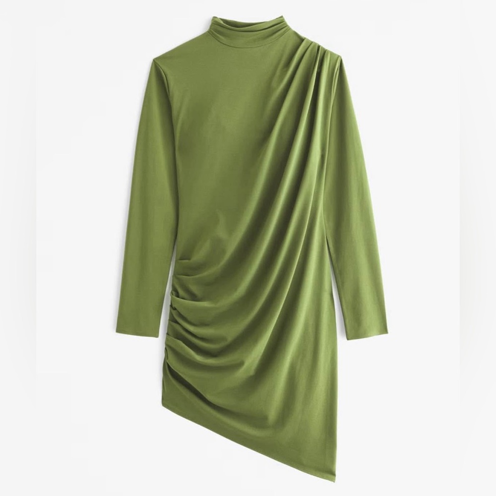 Abercrombie & Fitch Olive Green Mini Dress